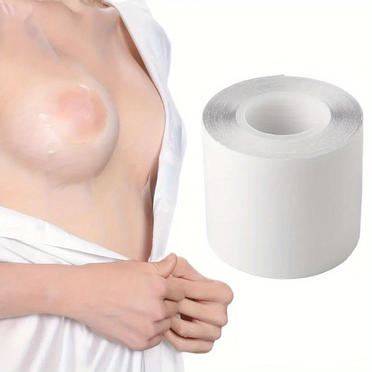 Nipple Cover Pasties - Hautfreundliches, unsichtbares Brusttape, atmungsaktive Nippelabdeckung, Bruststraffung