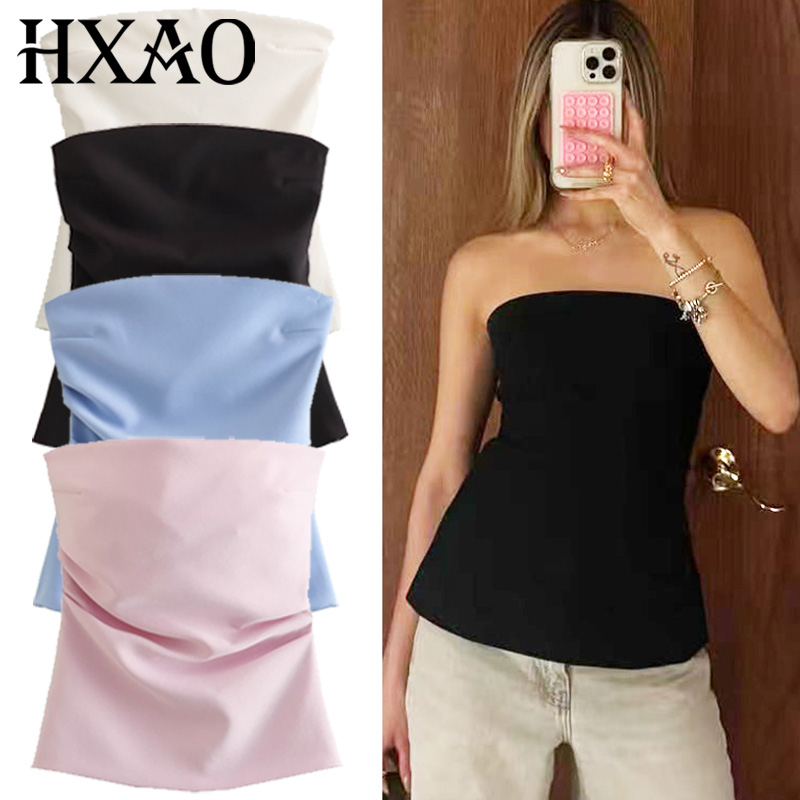 Strapless Bra Backless - HXAO Korsett-Röhrenoberteil für Damen, Sommer, 2022,