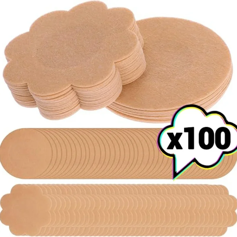 Silicone Bra Adhesive - 10/100 stücke Frauen Nippel Abdeckung Selbstklebende