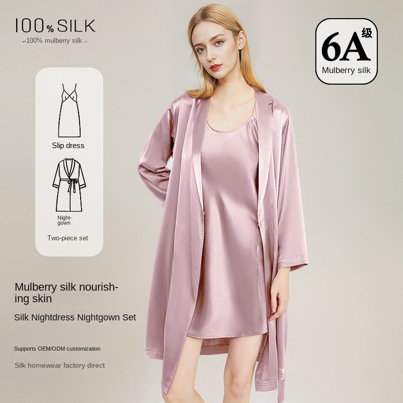 Elegantes Damen-Nachthemd und  – Robe Silk Women Bewertung und Preis