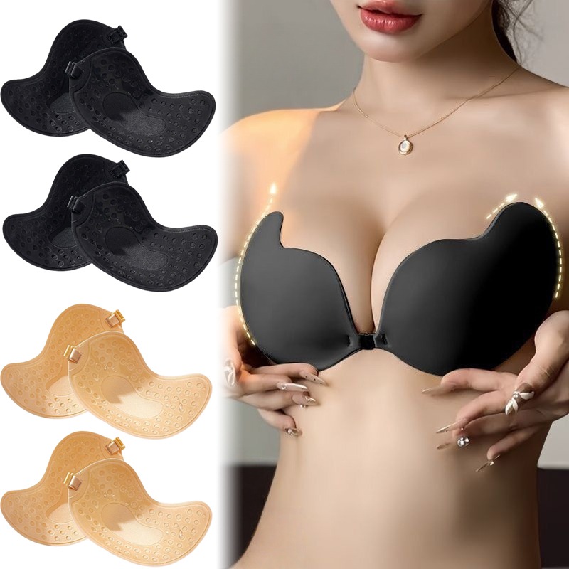 1/2 Paar unsichtbare Push-up-B – Strapless Bra Backless Bewertung und Preis