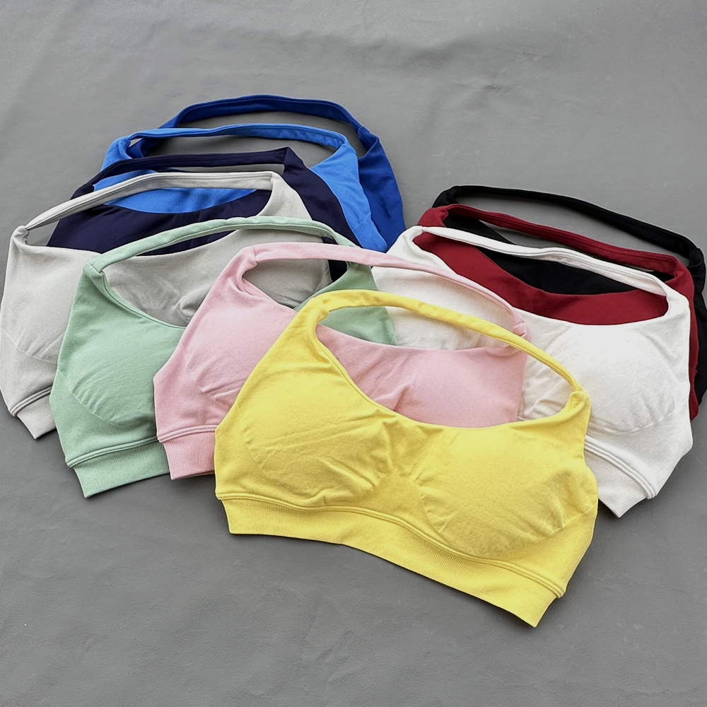 Sport-BH Damen Nahtlos Neckhol – Push Up Bra Padded Bewertung und Preis