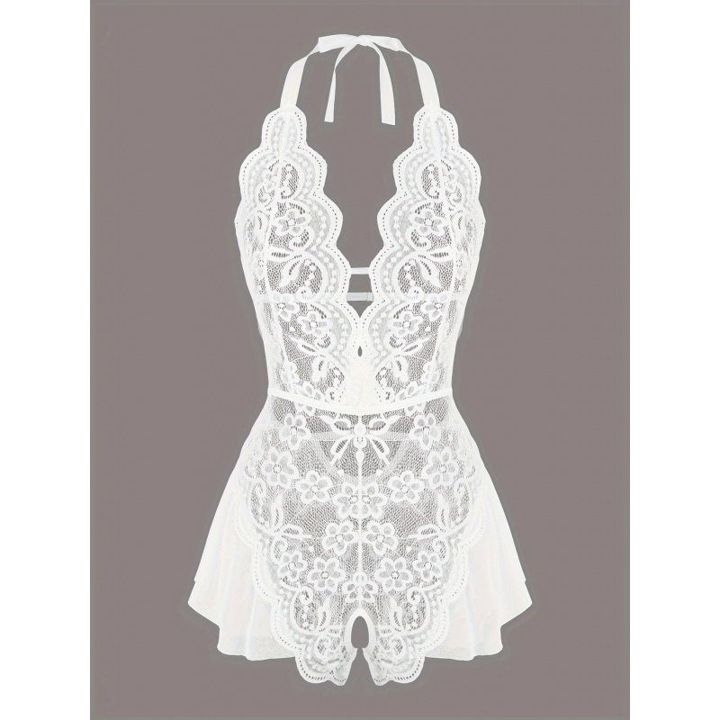 Bezaubernder Spitzen-Mesh-Tedd – Lace Teddy Lingerie Bewertung und Preis