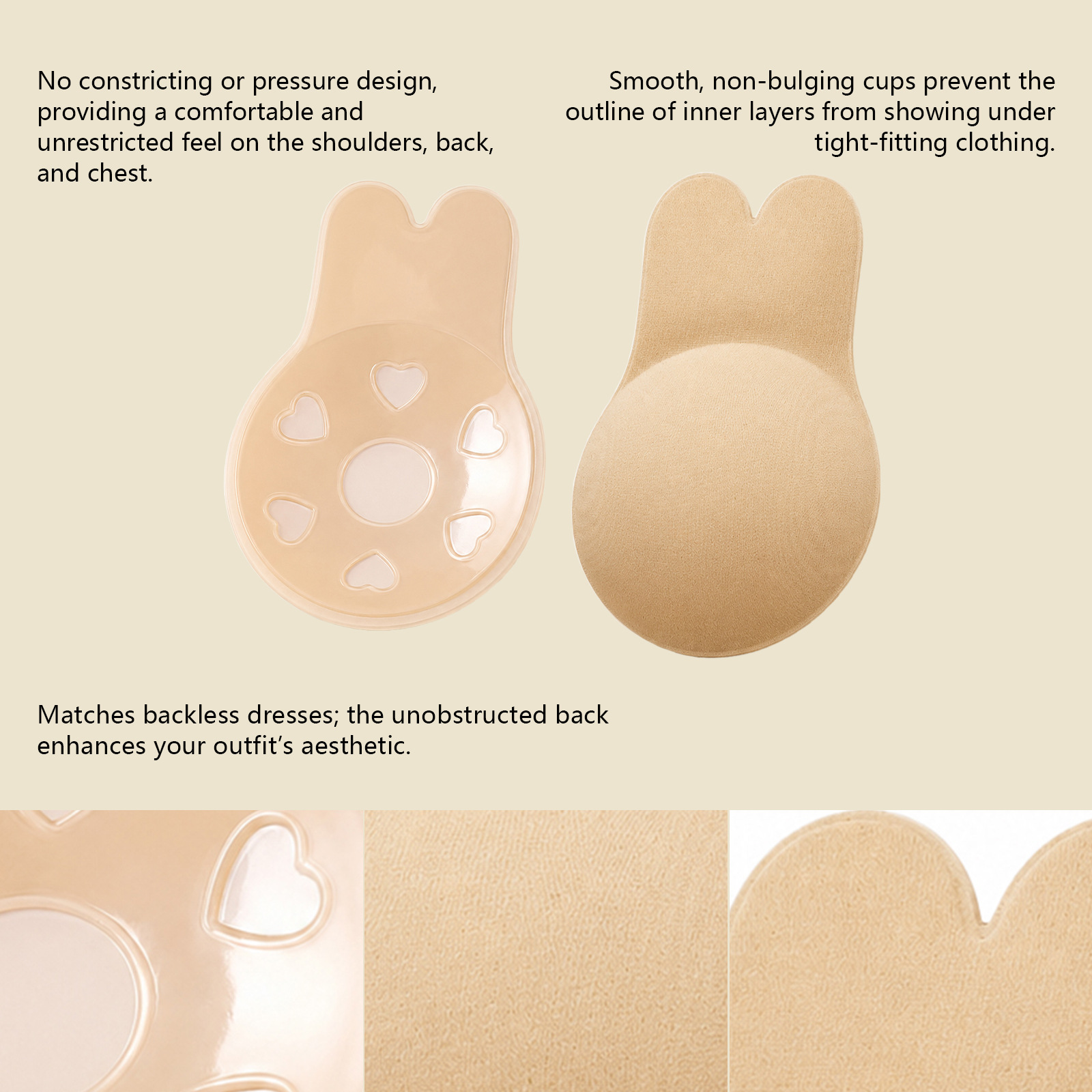 Unsichtbare Nippelabdeckungen  – Nipple Cover Pasties Bewertung und Preis