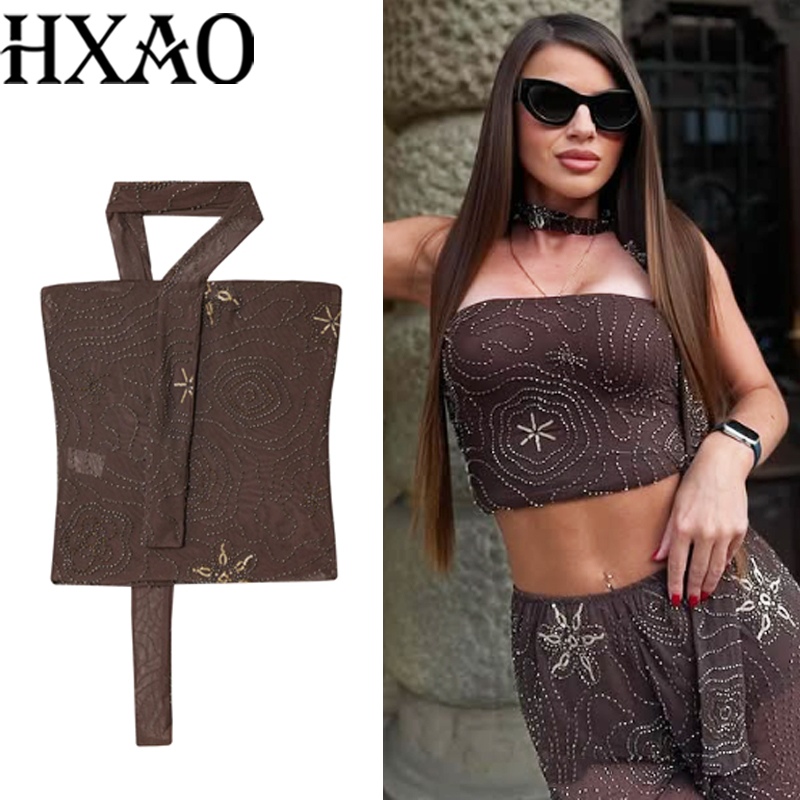 HXAO Korsett Crop Tops Für Fra – Strapless Bra Backless Bewertung und Preis
