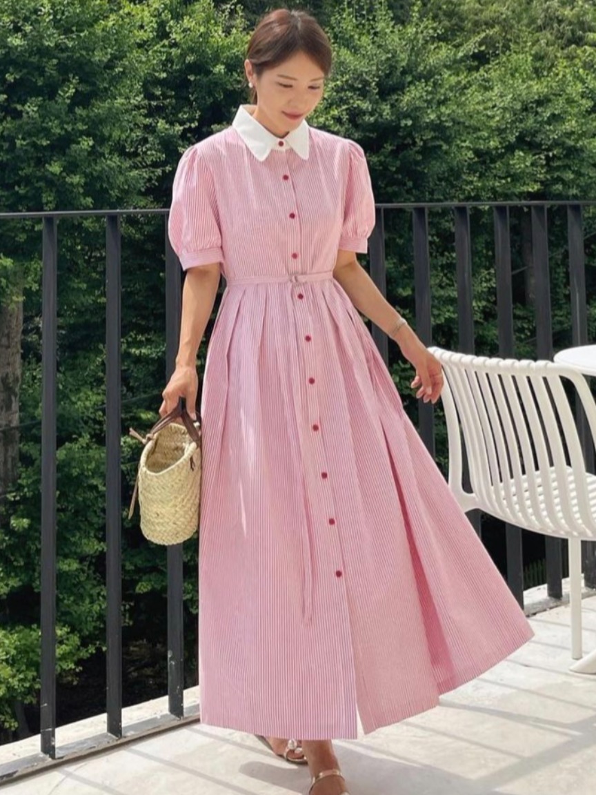Elegantes Retro-Kleid mit Stre – Corset Waist Cinch Bewertung und Preis