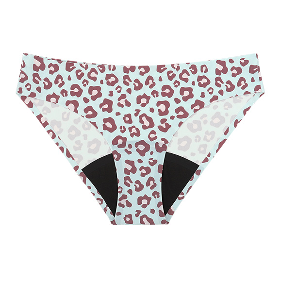 Neue Stil Leopard Frauen Atmun – Period Panty Absorbent Bewertung und Preis