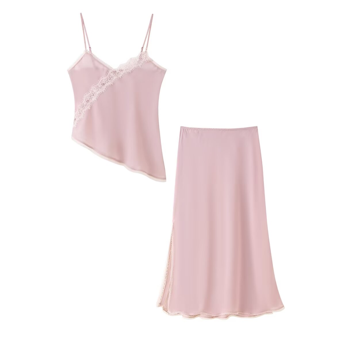 Tidalyf 2025, Damen-Set, rosa  – Cami Top Lace Bewertung und Preis